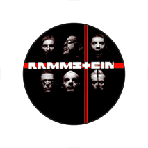 Insigna 2,5 cm RAMMSTEIN Band (I-SHK)