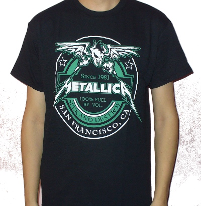 Tricou METALLICA San Francisco Seek And Destroy Old TR/GL/283 (Lichidare stoc!)