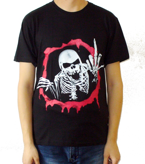 Tricou SCHELET IN CERC TR/JV/T317