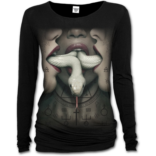 Bluza dama G052F440 - COVEN SNAKEMOUTH