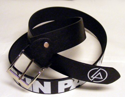 Curea neagra imitatie piele LINKIN PARK (MCD)