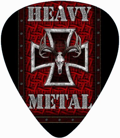 Medalion Pana de chitara Heavy Metal (SHK-1)