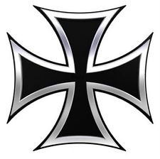Patch Iron Cross (patch brodat) (P-SHK)