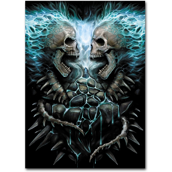 Poster W016A151 - FLAMING SPINE