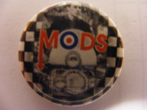 Insigna mica SKA MODS MOTOCICLETA