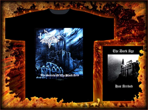 Tricou DARK FUNERAL - SECRETS OF THE BLACK ARTS