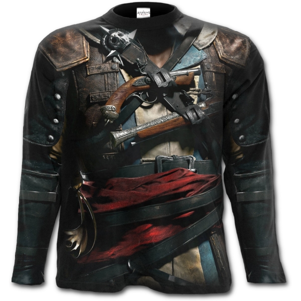 Longsleeve G151M320 - Assassins Creed IV Black Flag Allover print
