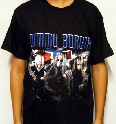 Tricou DIMMU BORGIR Band/Flag TR/JV/A-DIMU-01
