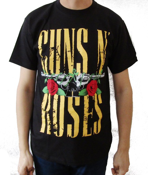 Tricou GUNS N ROSES Logo + Roses TR/FR/066
