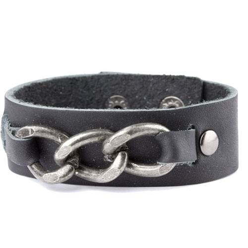 UA4111 Bratara de piele Chain