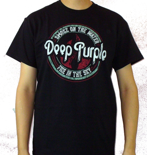 Tricou Deep Purple Smoke on The Water TR/GL/294