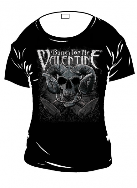 Girlie BULLET FOR MY VALLENTINE Skull (VKG)