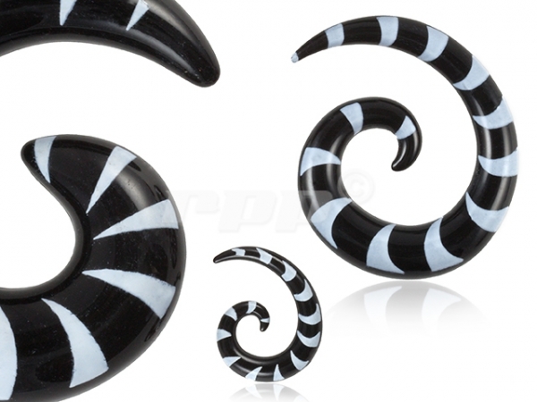 Taper spiral alb/negru (FTC)(08339)