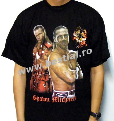 Tricou WRESTLING SHAWN MICHAELS (SUPERPRET)