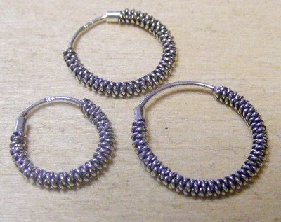 Cercei Hoop de Argint (CJL)
