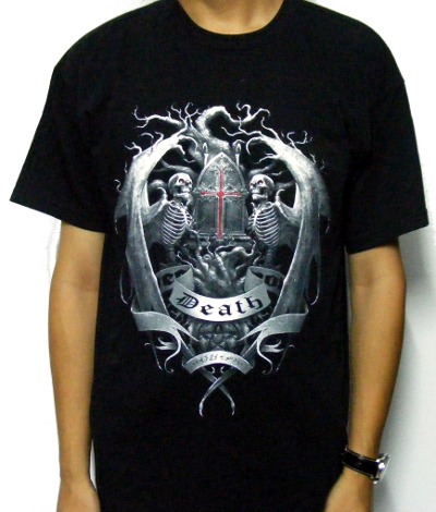 Tricou Doi Scheleti cu Ochi Rosii TR/F/157
