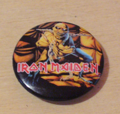 Insigna 2,5 cm IRON MAIDEN Piece Of Mind (I-SHK)