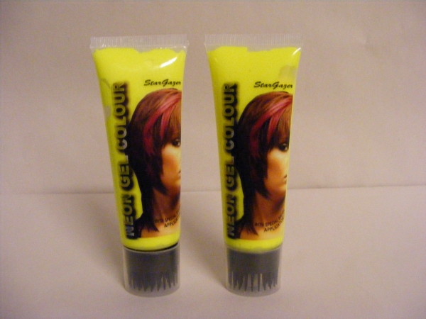 YELLOW Neon Hair GEL