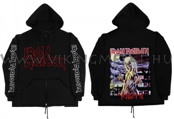Hanorac cu fermoar - Zipper hood IRON MAIDEN Killers HN/VK/066