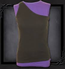 Girlie P004G062 - URBAN FASHION 2in1 Slant Top