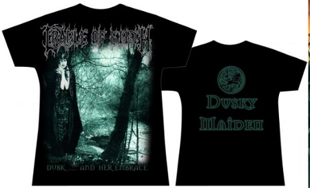 Girlie CRADLE OF FILTH - Dusky Maiden (lichidare stoc)