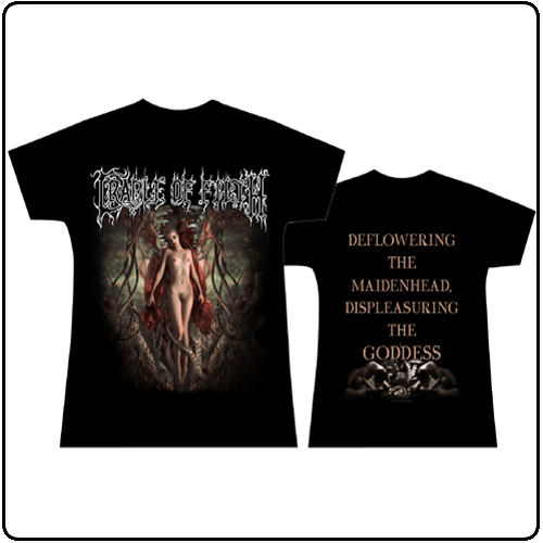Girlie CRADLE OF FILTH - Deflowering The Maidenhead (lichidare stoc)