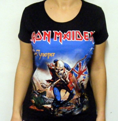 Girlie IRON MAIDEN The Trooper (VKG)