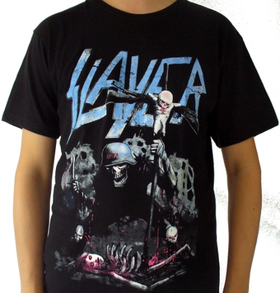 Tricou SLAYER Soldier Cross TR/JV/T100P