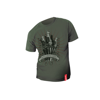 Tricou Coca Cola Olive Soft Drink Icon Logo cod TS100260COC (lichidare stoc)