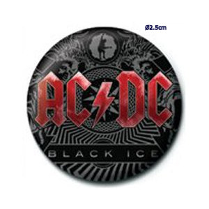 Insigna 2,5 cm AC/DC Black Ice (I-SHK)