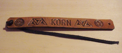 Bratara artizanat 2 cm embosata Korn