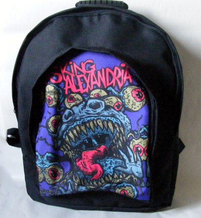 Rucsac  (ghiozdan) ASKING ALEXANDRIA Ochi