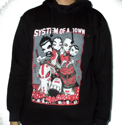 Hanorac SYSTEM OF A DOWN Caricatura HN/JV/A-SYST-03