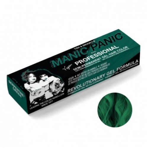 Vopsea semipermanenta verde Manic Panic Professional - SERPENTINE GREEN