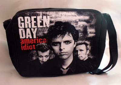 Geanta 40 cm GREEN DAY American Idiot/Band