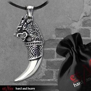 SK4039 Pandantiv de inox Dragon Tooth