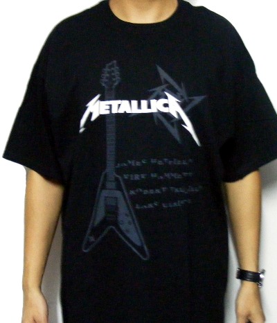 Tricou METALLICA Chitara si Ninja TR/GL/075