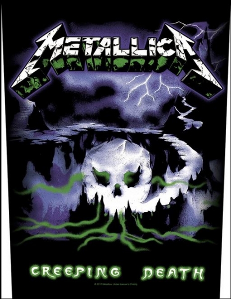 Backpatch METALLICA - Creeping Death BP1068