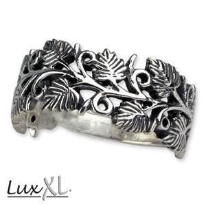 R1017 Inel de argint Leaves - frunze mici