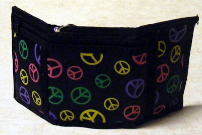 Portofel cu lant FLOWER POWER (JHN)