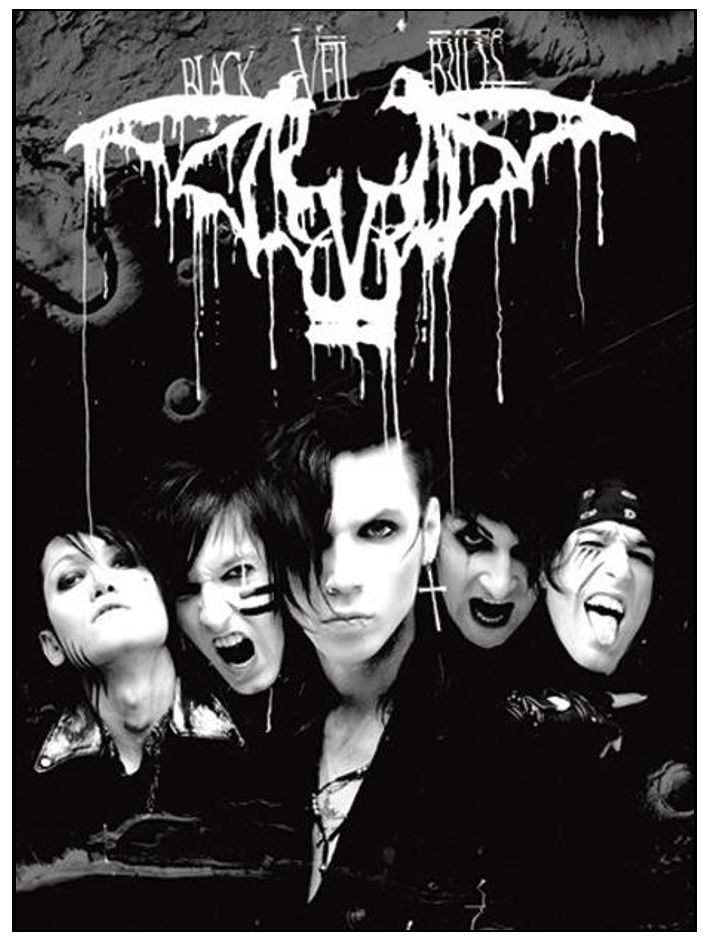 Patch BLACK VEIL BRIDES Foto dreptunghiular (lichidare stoc) (P-SHK)
