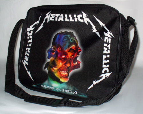 Geanta 40 cm METALLICA Hardwired to Self Destruct