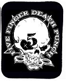 Patch FIVE FINGER DEATH PUNCH Skull (PP15)