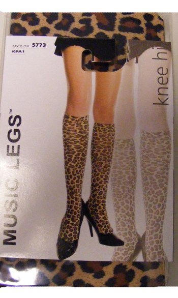 Ciorapi Leopard pana la genunchi (MBM)