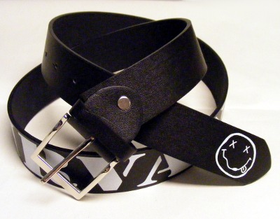 Curea neagra imitatie piele NIRVANA (MCD)