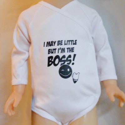Body alb I May Be Little But I m The Boss !