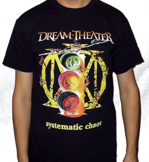 Tricou Dream Theater Systematic Chaos (FBT4165)