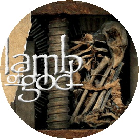 Insigna 2,5 cm LAMB OF GOD Sturm und Drang   (HBG)