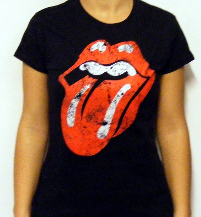 Girlie Gildan ROLLING STONES Tongue