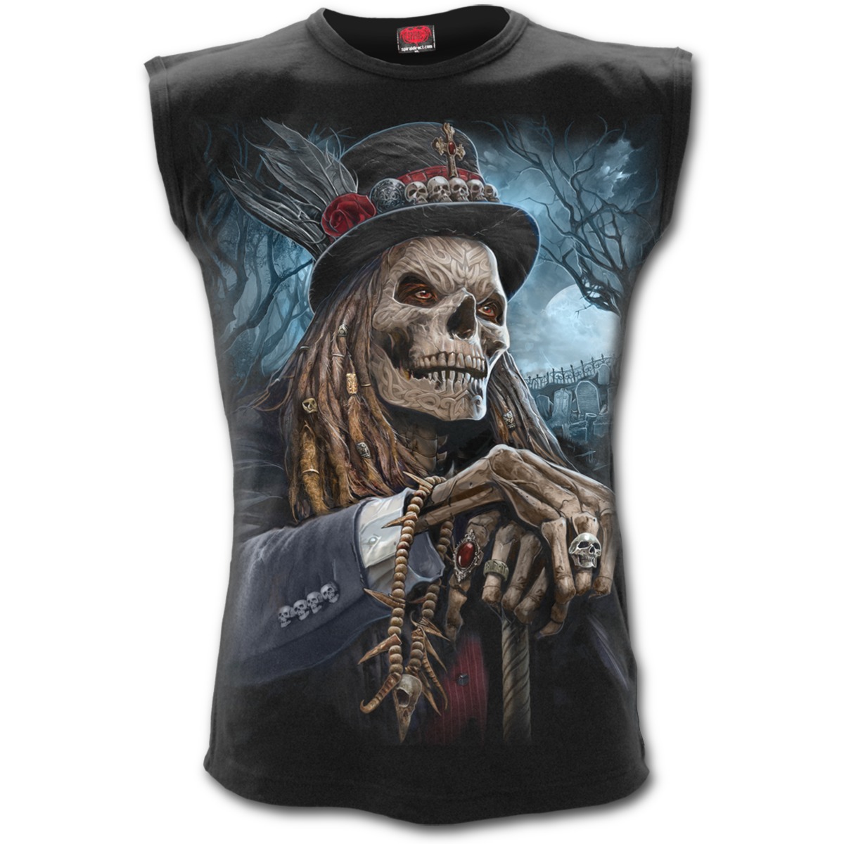 Tricou fara maneci  K050M001 - VOODOO CATCHER